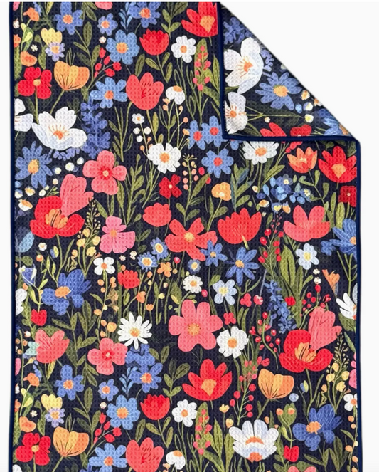 Floret: Double-Sided Hand Towel