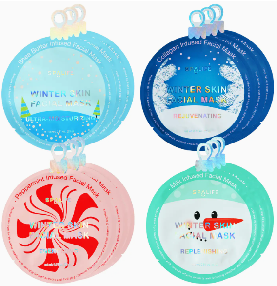 Christmas Holiday Winter Skin Soothing Facial Mask