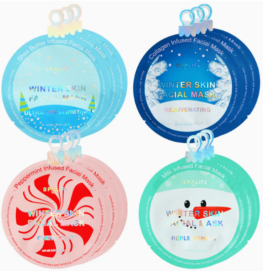 Christmas Holiday Winter Skin Soothing Facial Mask