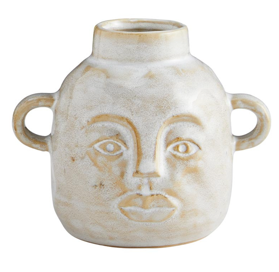 Abstract Head Pot - Small