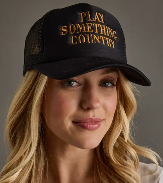 Play Something Country Trucker Hat