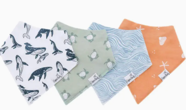 Baby Bandana Bibs - Cove