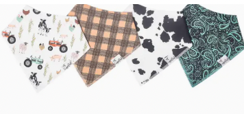 Baby Bandana Bibs - Jo