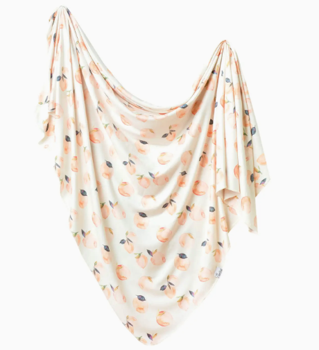 Knit Swaddle Blanket - Caroline