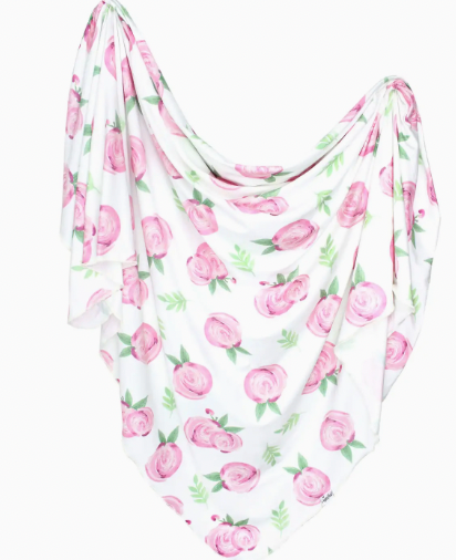 Knit Swaddle Blanket - Grace