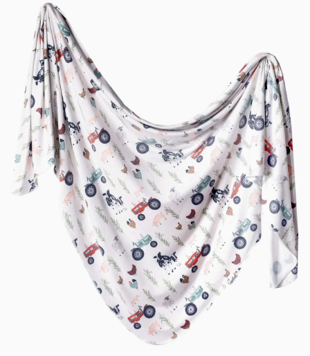 Knit Swaddle Blanket - Jo