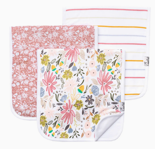 Premium Burp Cloths - Olive