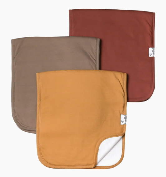 Premium Burp Cloths - Dune