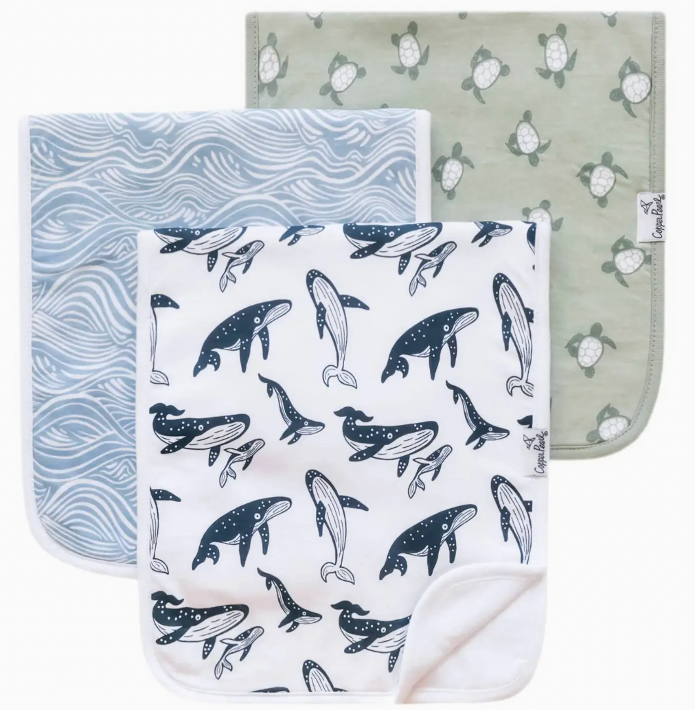 Premium Burp Cloths - Cove