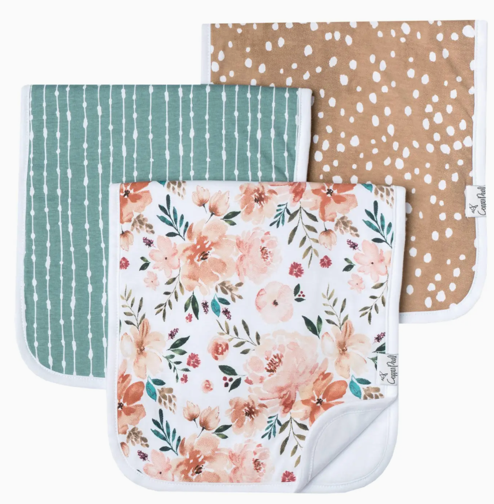 Premium Burp Cloths - Autumn
