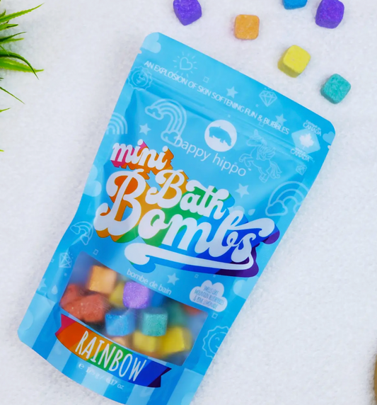 Rainbow - Mini Bath Bombs- Gift Bag