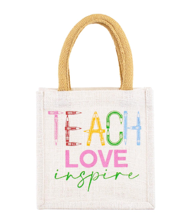 Teach Love Inspire Petite Gift Tote