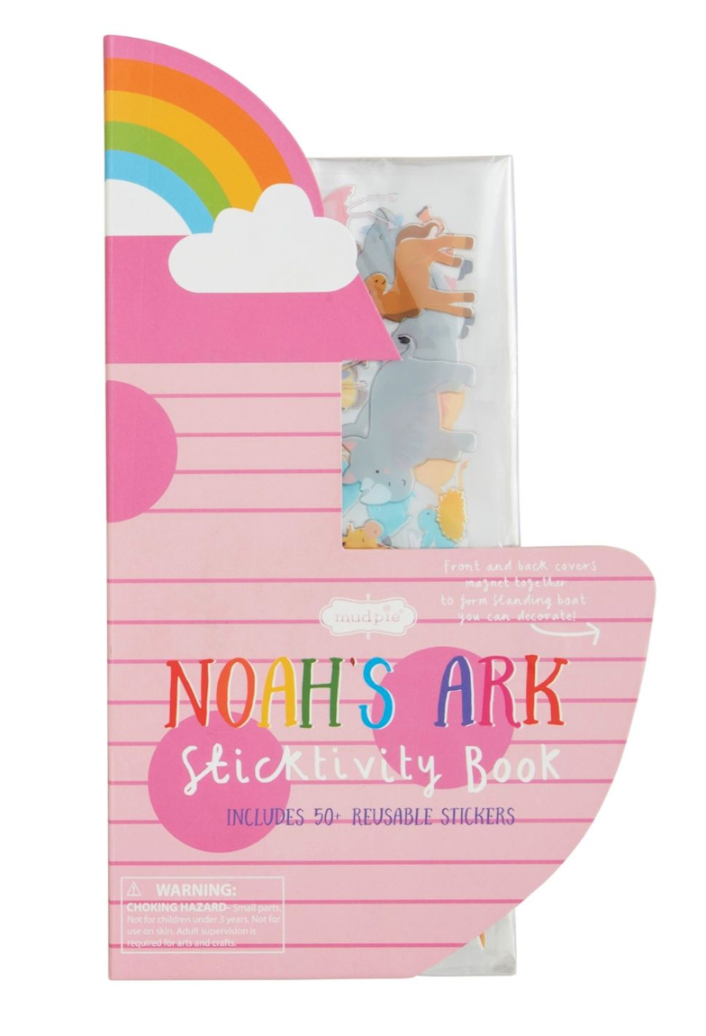 Pink Noahs Ark Sticker Book