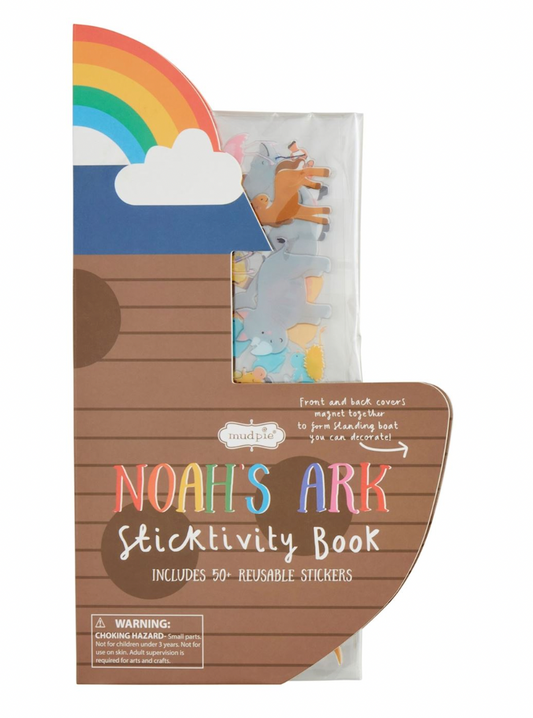 Brown Noahs Ark Sticker Book