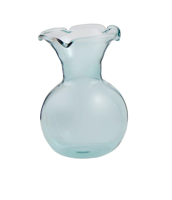 Blue Botanica Ruffle Vase