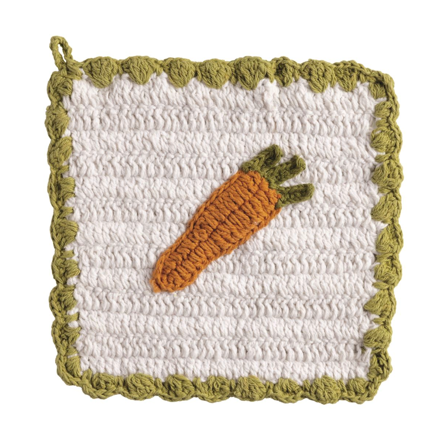Carrot Pot Holder
