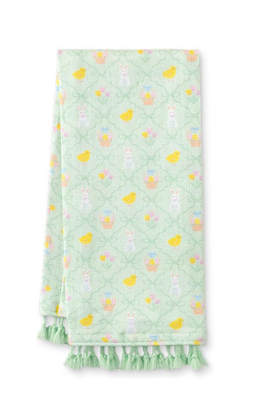 Hoppy Easter Tea Towel