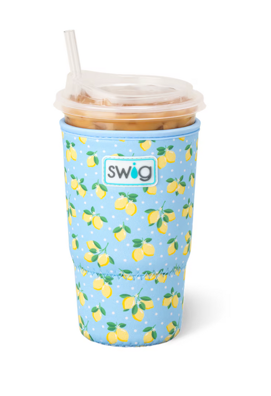 Lemon Meringue Iced Cup Coolie (Large)