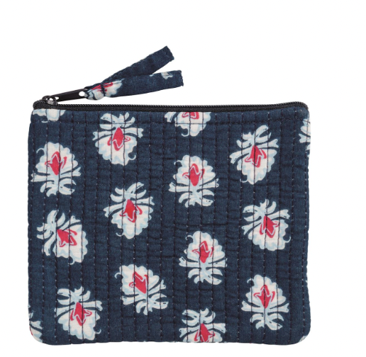 Navy Americana Small Block Print Case