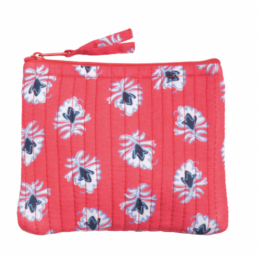 Red Americana Small Block Print Case