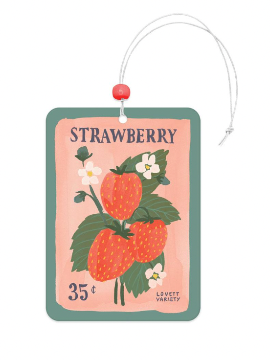 Car Air Freshener: Strawberry Seeds
