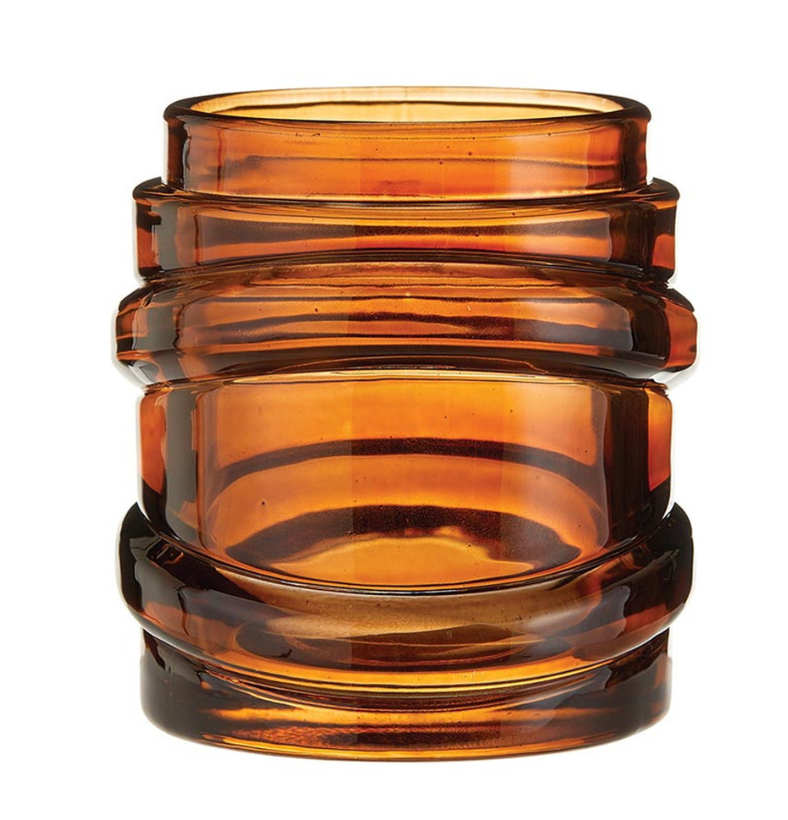 Amber Candleholder - Large
