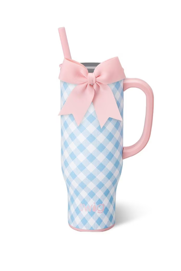 Gingham Mega Mug 30oz
