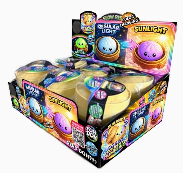 Fun Doh Color Changing Dumpling Squishy Toy