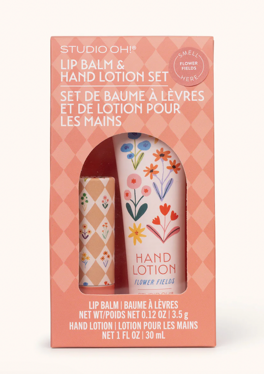 Meadow Lane Lip Balm & Hand Lotion Set