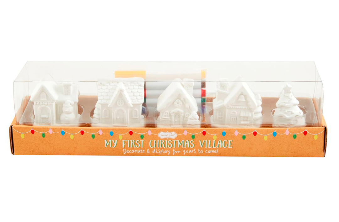DIY CHRISTMAS VILLAGE SET