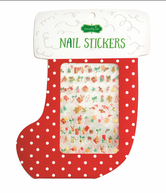 Stocking Nail Sticker Set