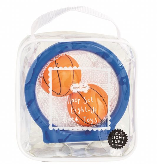 Basketball Light-Up Bath Toy Set