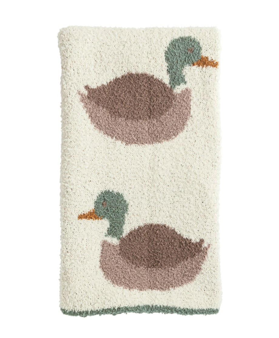 Mallard Chenille Blanket