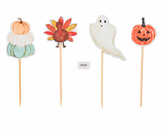 Holiday Toothpick Jar Sets