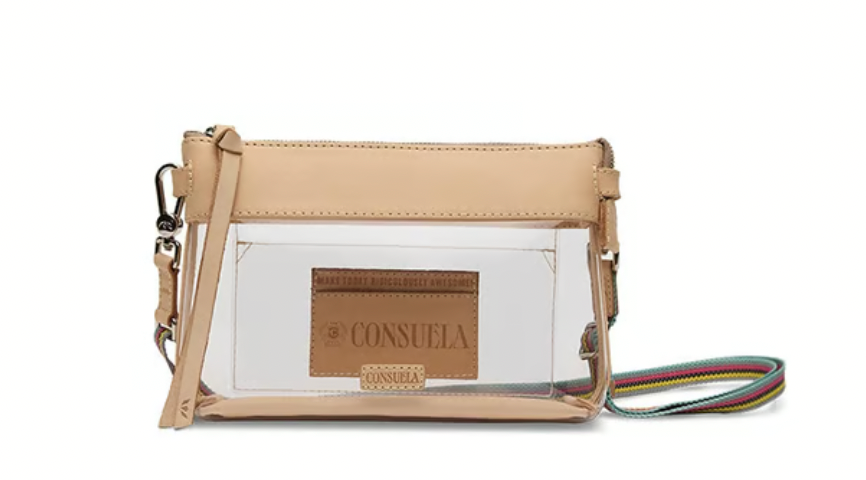 Midtown Crossbody, Clear Diego