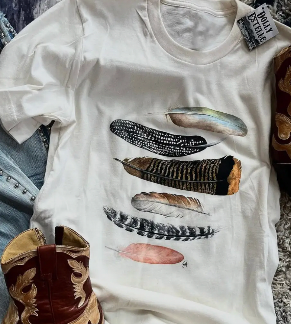 Tees - Feathers
