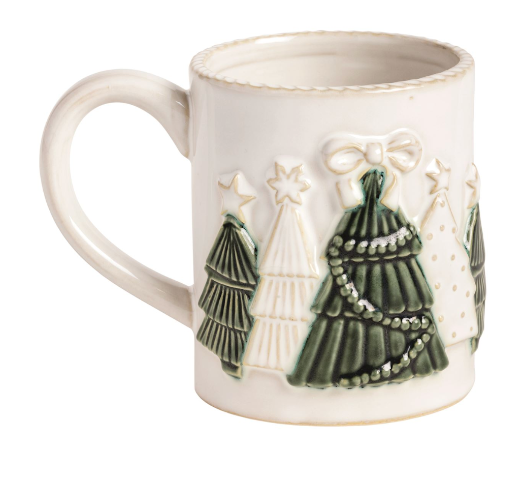 Tree White Christmas Mug