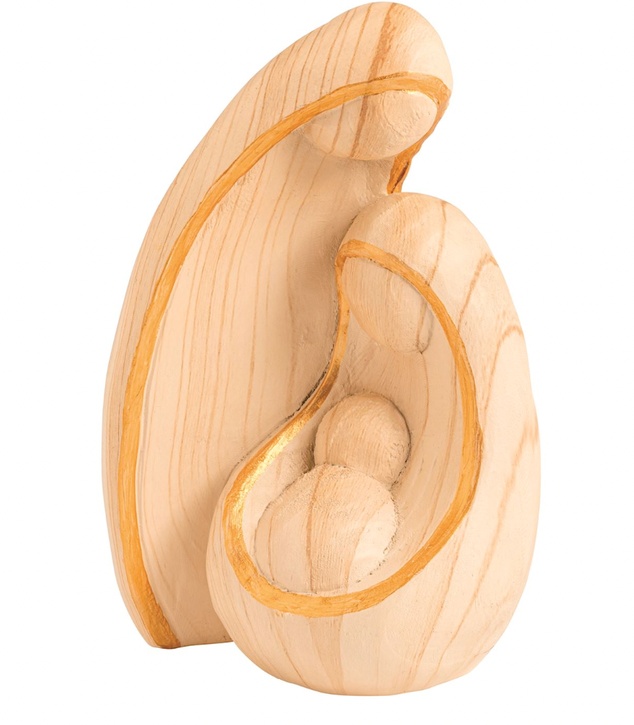 Gold Edge Nativity Sitter