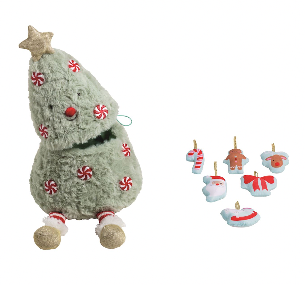 Christmas Tree Plush Set