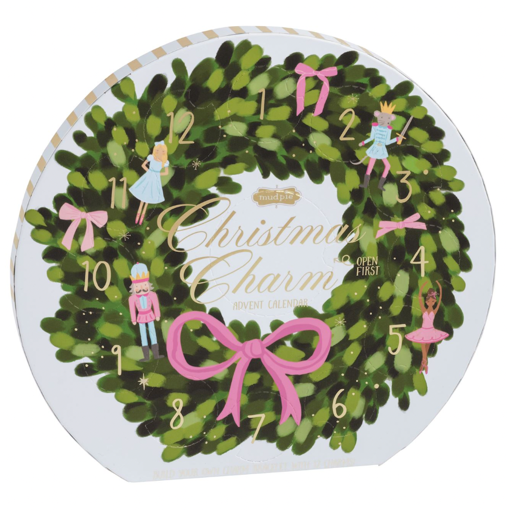 Wreath Christmas Charm Advent Calendar Set