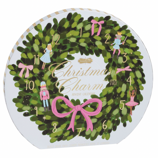 Wreath Christmas Charm Advent Calendar Set