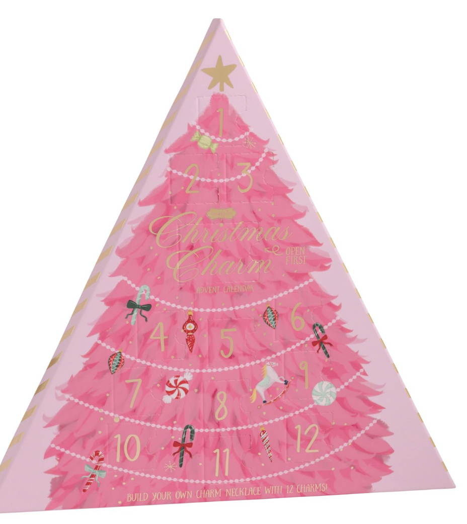 Tree Christmas Charm Advent Calendar Set