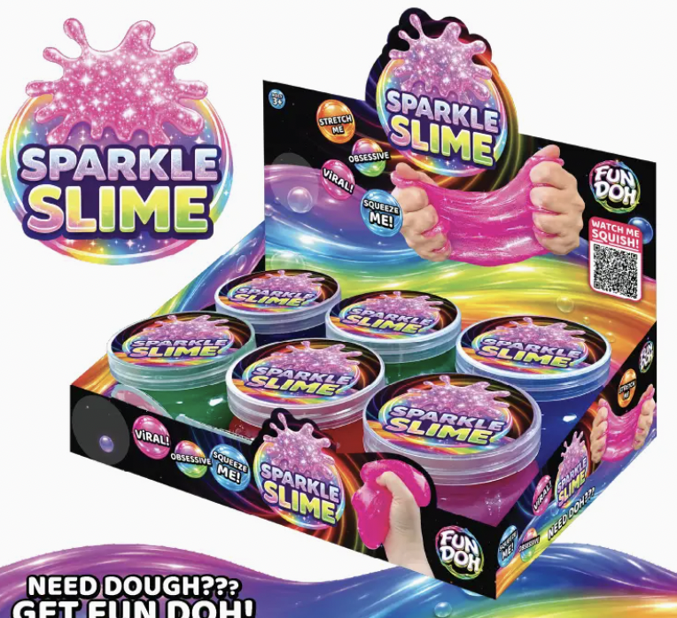 Fun Doh Glitter Slime Sensory Fidget