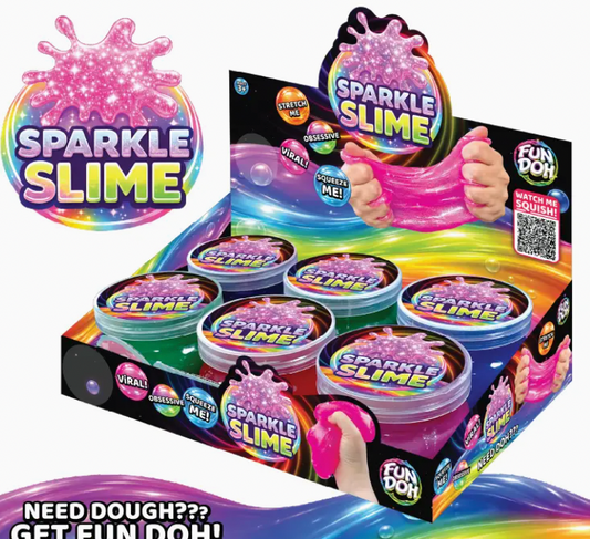 Fun Doh Glitter Slime Sensory Fidget