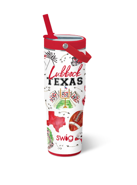 Tailgates in Lubbock Leakproof To-Go Tumbler 30oz
