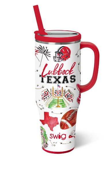 Tailgates in Lubbock Mega Mug 40oz