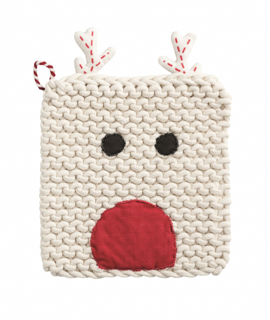 REINDEER XMAS POTHOLDER