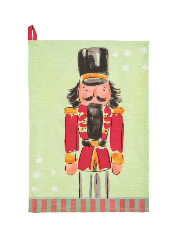 Red Nutcracker Stripe Hem