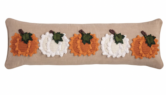 Pumpkin Knit Pillow