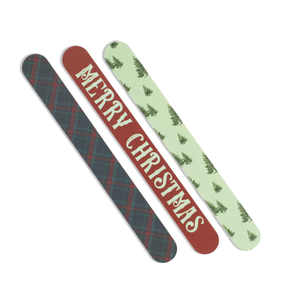 Layton Plaid Nail Files (set of 3)